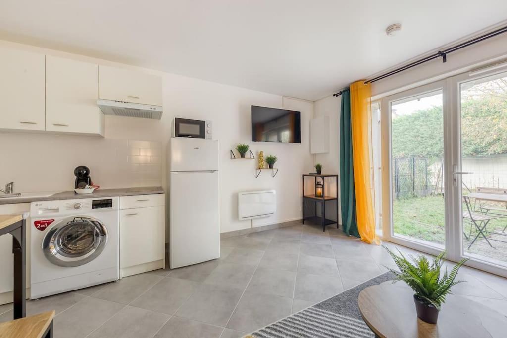 Apartament Cocoon - Jardin - Boite A Cle - Wi-Fi Baulne Zewnętrze zdjęcie